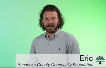 Eric Hessel from the Hendricks County Community Foundation