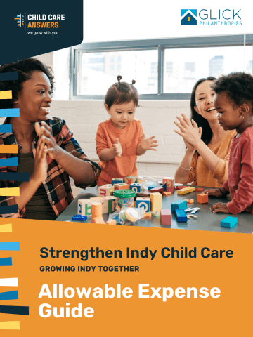 Cover page of allowable expense guide